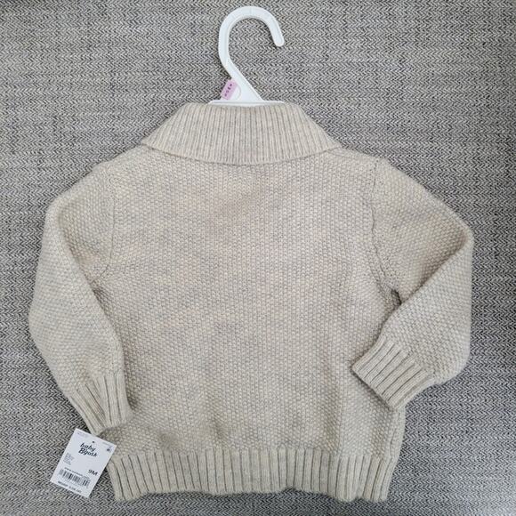 Oshkosh baby B'gosh shawl collar cardigan Size 9 months - Picture 5 of 6